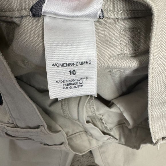 The North Face Womens Size 10 Tan Utility 100% Cotton Pants - Picture 5 of 11